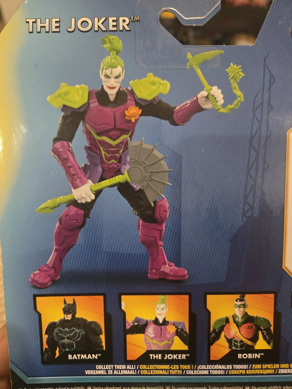 DC Batman Ninja Strike The Joker Action Figure w/ Weapons NIP